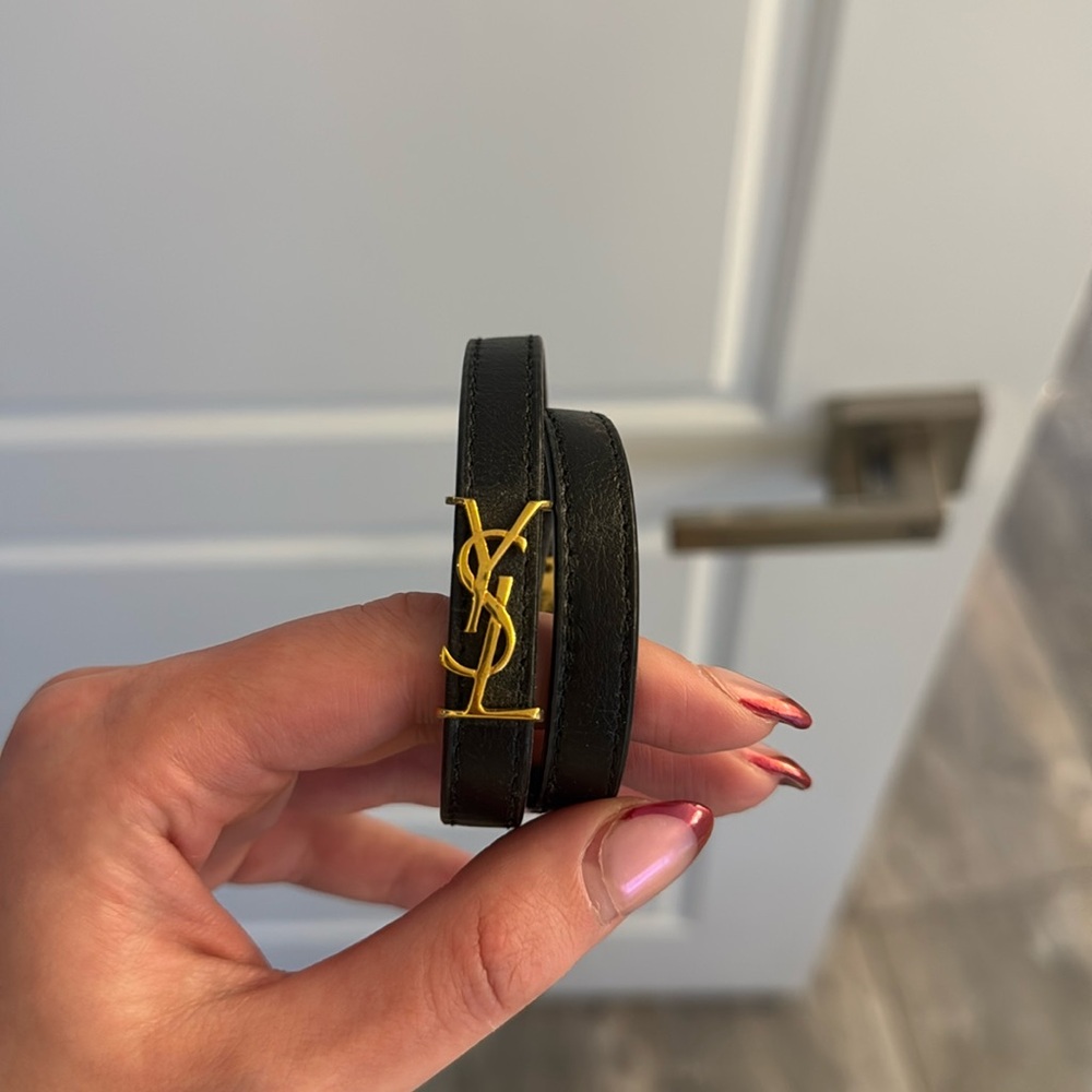 YSL Opyum double wrap bracelet